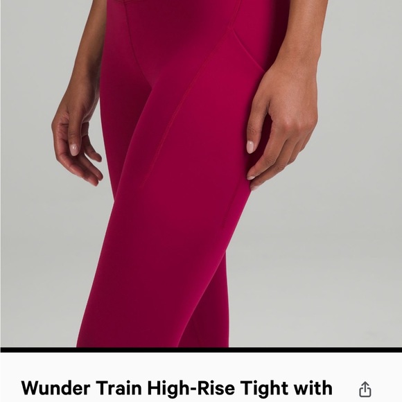 NWT Wunder Train High-Rise Tight with
Pockets 25" - Picture 6 of 6